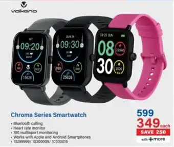 Incredible Connection Volkano Chroma Series Smartwatch offer