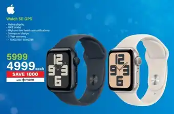 Incredible Connection Apple Watch SE GPS offer