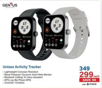 Incredible Connection Genius Unisex Activity Tracker offer