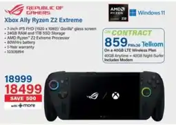 Incredible Connection Republic of Gamers Xbox Ally Ryzen Z2 Extreme offer