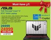 Incredible Connection ASUS TUF F16 Intel Core i7 RTX 5050 Laptop offer