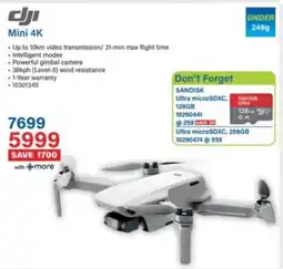 Incredible Connection Dji Mini 4K offer