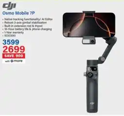 Incredible Connection Dji Osmo Mobile 7P offer
