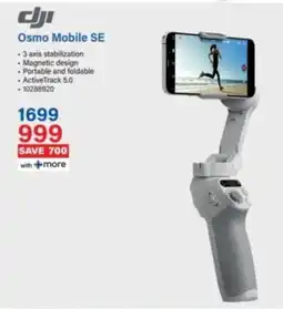 Incredible Connection Dji Osmo Mobile SE offer