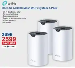 Incredible Connection Tp-link Deco S7 AC1900 Mesh Wi-Fi System offer
