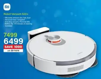 Incredible Connection Xiaomi Robot Vacuum S20+ offer