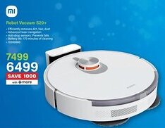 Incredible Connection Xiaomi Robot Vacuum S20+ offer