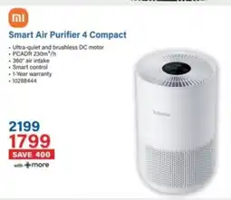 Incredible Connection Xiaomi Smart Air Purifier 4 Compact offer
