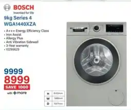 Incredible Connection BOSCH Series 4 WGA1440XZA offer
