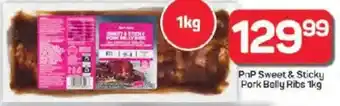 Pick n Pay Hypermarket PnP Sweet & Sticky Pork Belly Ribs offer
