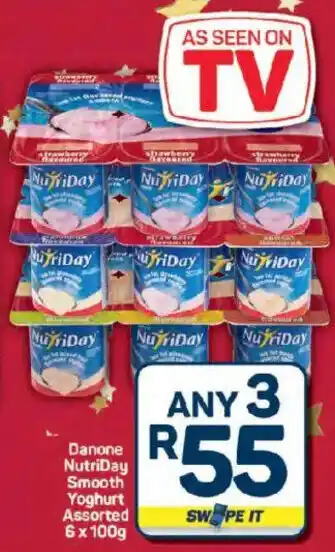 Danone NutriDay Smooth Yoghurt Assorted