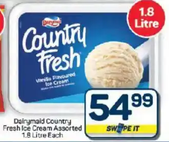 Pick n Pay Hypermarket Dairymaid Country Fresh Ice Cream Assorted offer