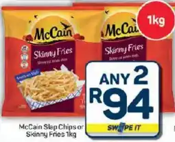 Pick n Pay Hypermarket McCain Slap Chips or Skinny Fries offer