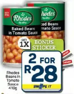 Pick n Pay Hypermarket Rhodes Beans in Tomato Sauce offer