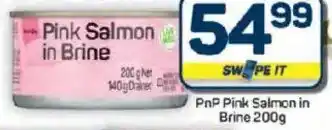 Pick n Pay Hypermarket PnP Pink Salmon in Brine offer