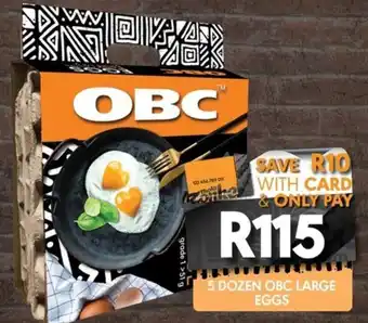 OBC Meat & Chicken Obc large eggs offer