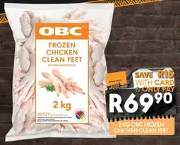 OBC Meat & Chicken Obc frozen chicken clean feet offer