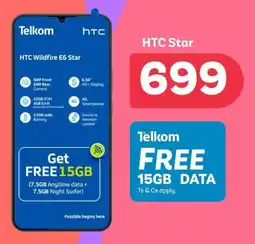 PEP HTC Star offer