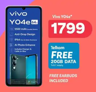 PEP Vivo YO4e offer