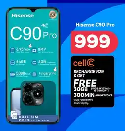 PEP Hisense C90 Pro offer