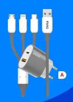 PEP Funki Charger + 3 in 1 Cable offer