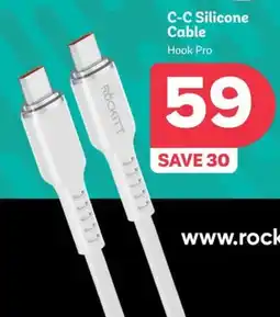 PEP Rockitt C-C Silicone Cable offer