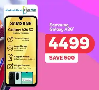 PEP Samsung Galaxy A26 offer
