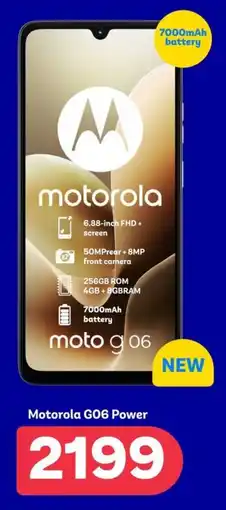 PEP Motorola G06 Power offer