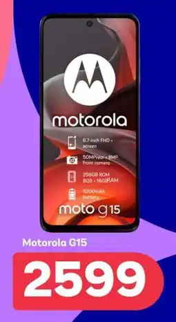 PEP Motorola G15 offer