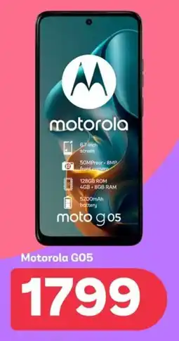 PEP Motorola G05 offer