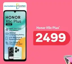 PEP Honor X5c Plus offer