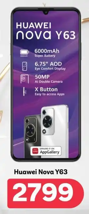 PEP Huawei Nova Y63 offer