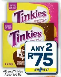 Pick n Pay Hypermarket Albany Tinkies Assorted offer