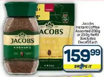 Pick n Pay Hypermarket Jacobs Instant Coffee Assorted or Refill offer