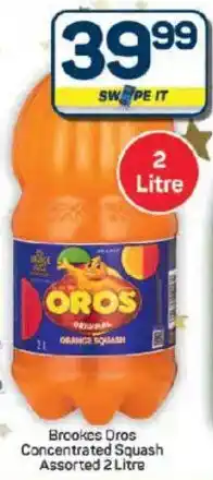Pick n Pay Hypermarket Brookes Oros Concentrated Squash Assorted offer