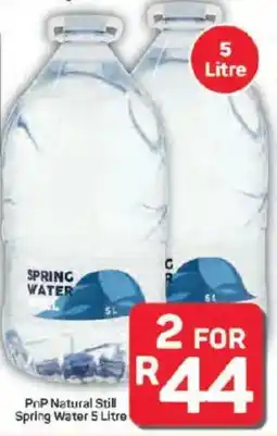 Pick n Pay Hypermarket PnP Natural Still Spring Water offer