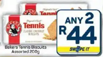 Pick n Pay Hypermarket Bakers Tennis Biscuits Assorted offer