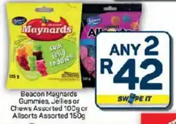 Pick n Pay Hypermarket Beacon Maynards Gummies, Jellies or Chews Assorted or Allsorts Assorted offer