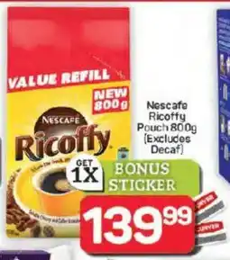 Pick n Pay Hypermarket Nescafe Ricoffy Pouch offer