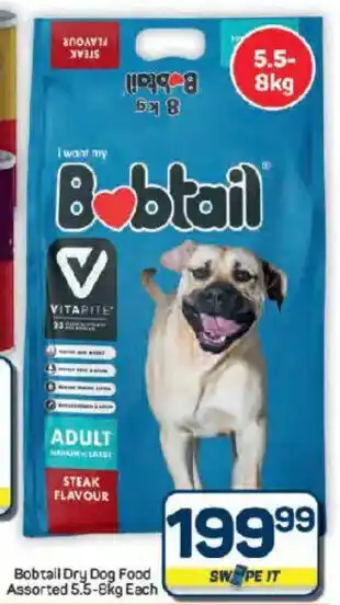 Pick n Pay Hypermarket Bobtail Dry Dog Food Assorted offer
