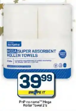 Pick n Pay Hypermarket PnP no name Mega Roller Towel offer