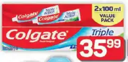 Pick n Pay Hypermarket Colgate Triple Action Toothpaste Value Pack offer