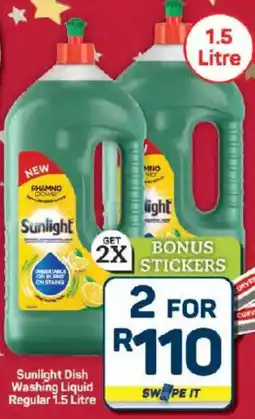 Pick n Pay Hypermarket Sunlight Dish Washing Liquid Regular offer