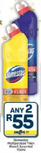 Pick n Pay Hypermarket Domestos Multipurpose Thick Bleach Assorted offer