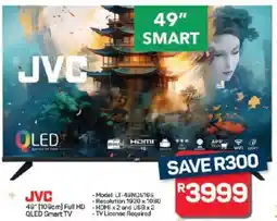 Pick n Pay Hypermarket JVC 49" 109cm Full HD QLED Smart TV offer