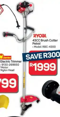 Pick n Pay Hypermarket RYOBI 43CC Brush Cutter offer