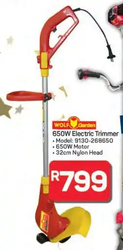 Pick n Pay Hypermarket WOLF-Garten 650W Electric Trimmer offer