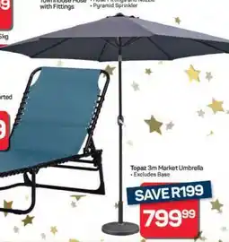 Pick n Pay Hypermarket Topaz 3m Market Umbrella offer