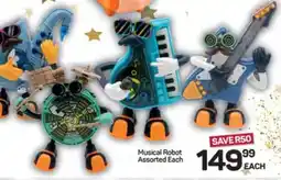 Pick n Pay Hypermarket Musical Robot Assorted offer
