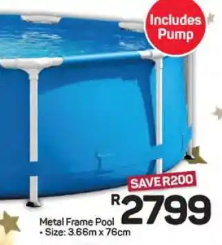 Pick n Pay Hypermarket Metal Frame Pool offer